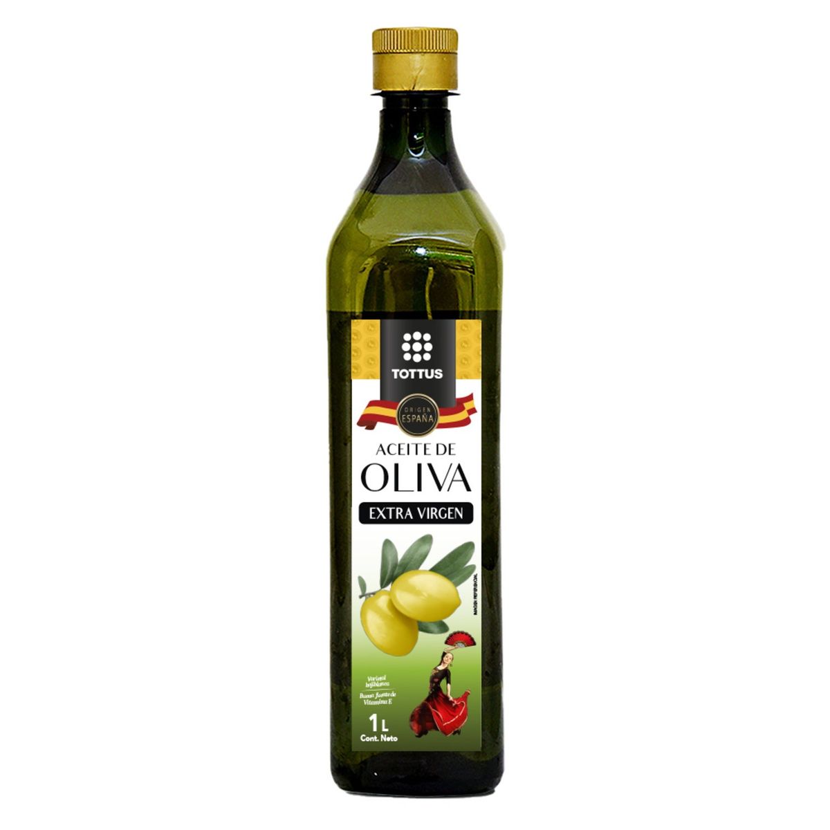 TOTTUS - ACEITE OLIVA EXTRA VIRGEN TOTTUS 1000 ML