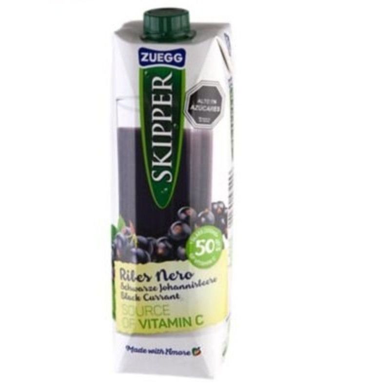 ZUEGG - JUGO GROSELLA NEGRA SKIPPER 1000ML