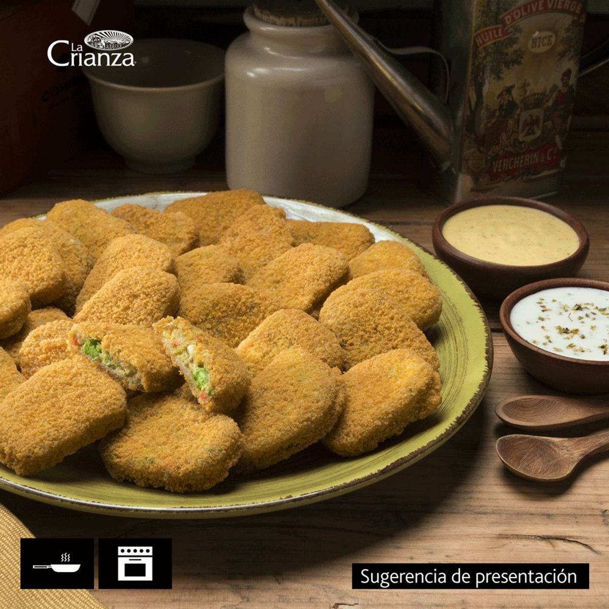 LA CRIANZA - Nuggets de Verduras