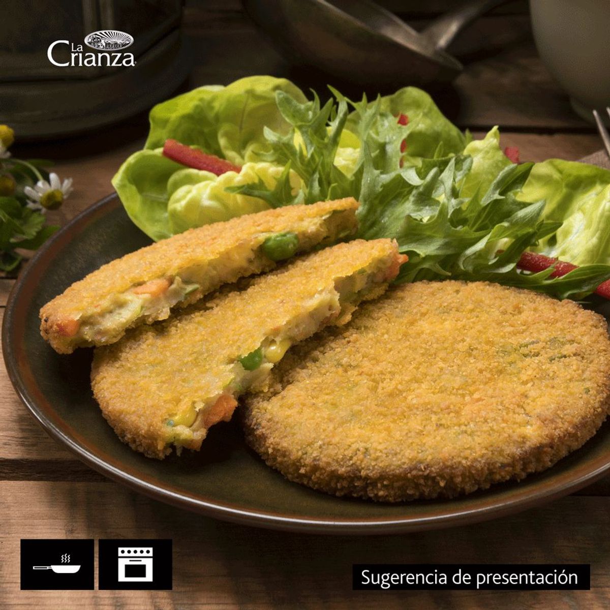 LA CRIANZA - Croqueta Verduras