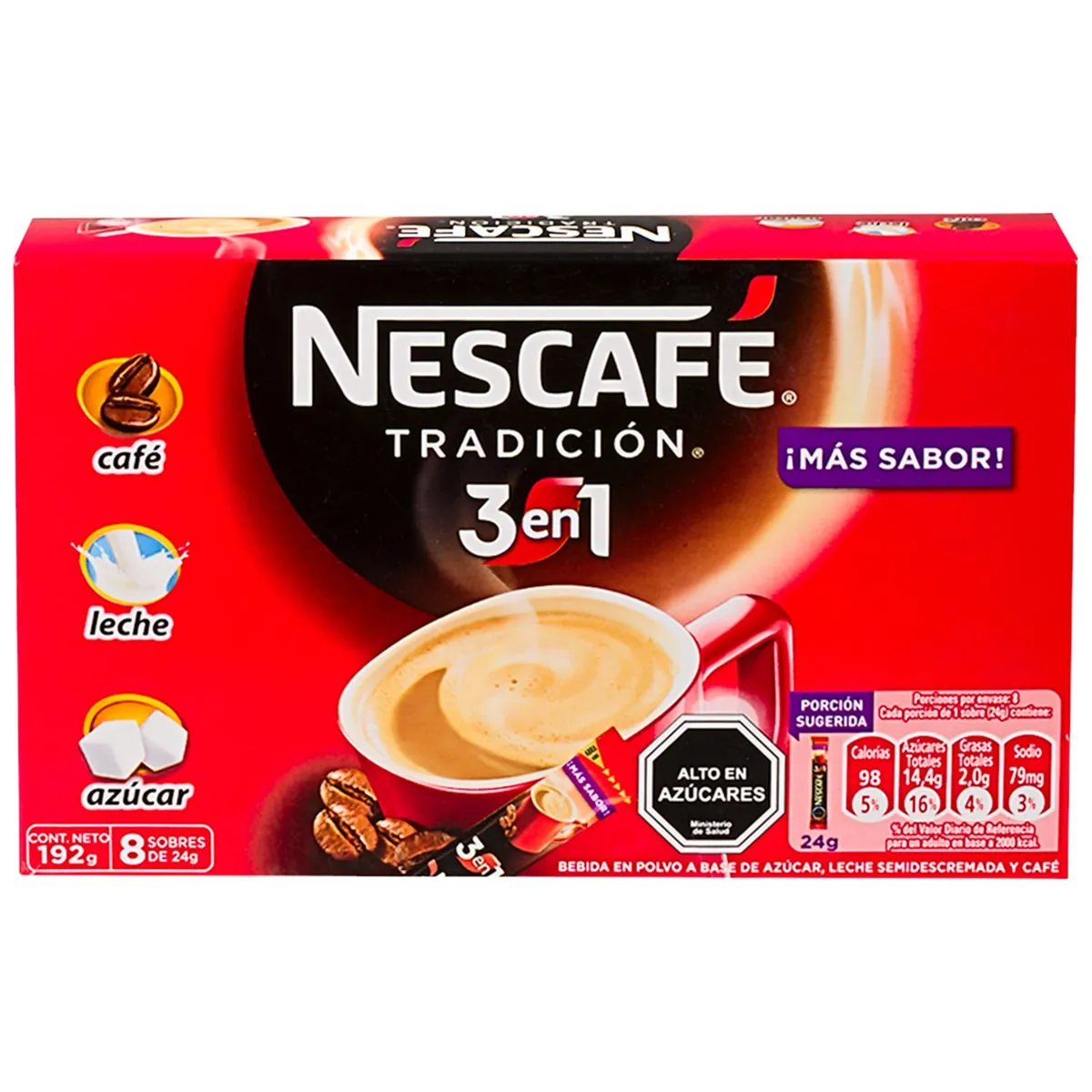 NESCAFE - Café Instantámeo Nescafe Estuche 3 en 1