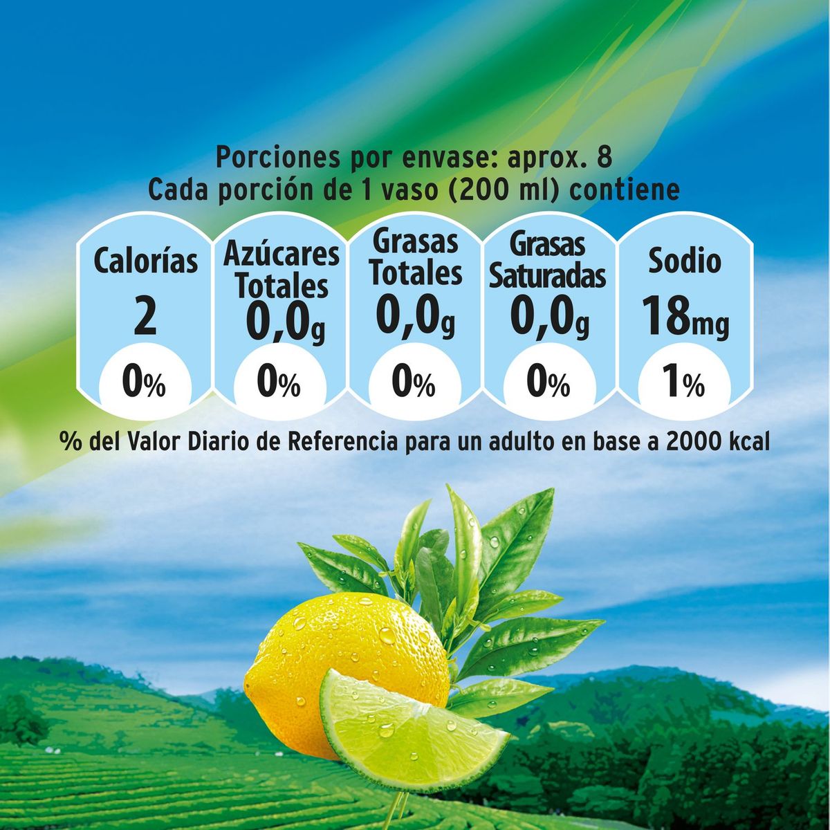 LIVEAN - Té Helado Verde Limón