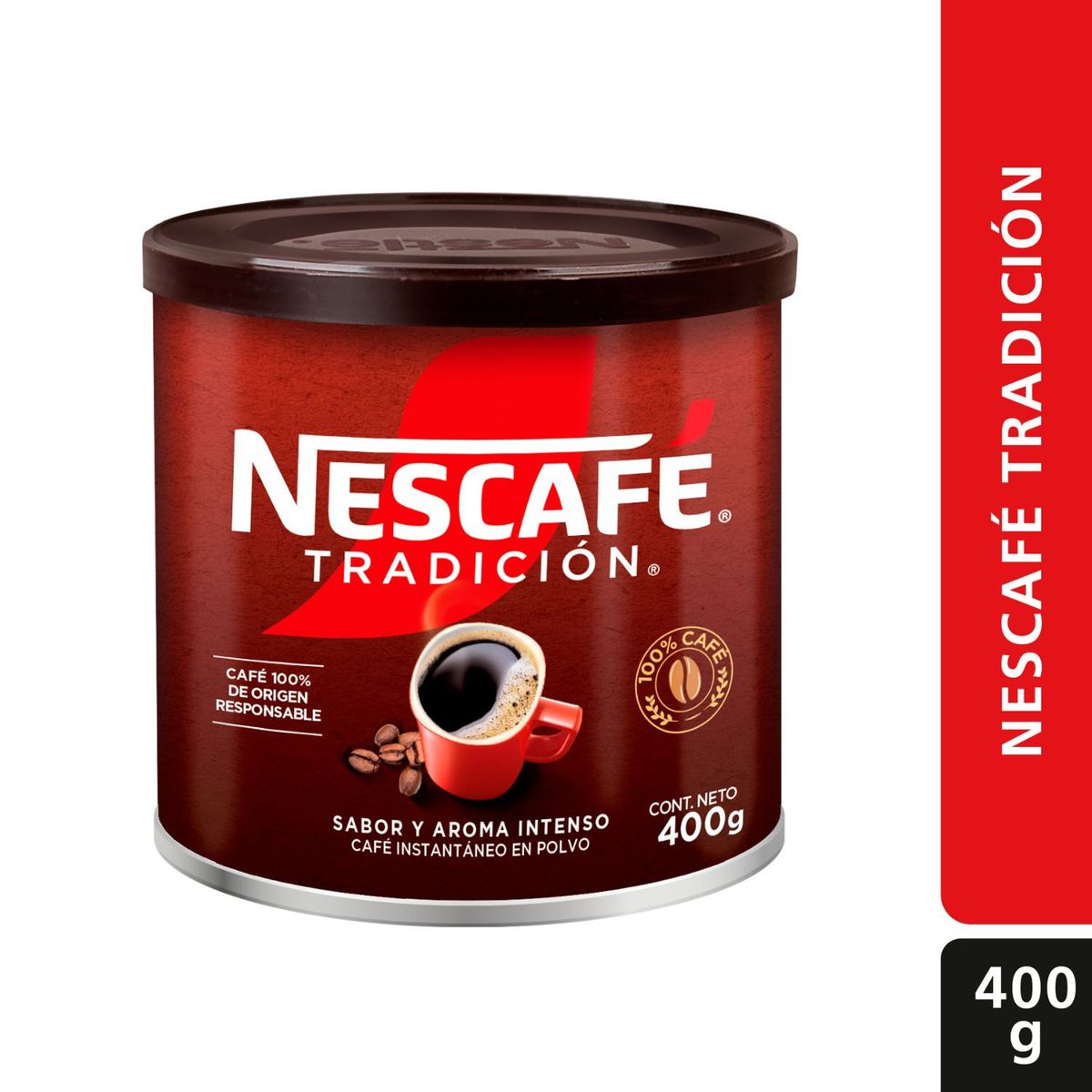 NESCAFE - Café Instantáneo Nescafe Tradición Tarro 400 g