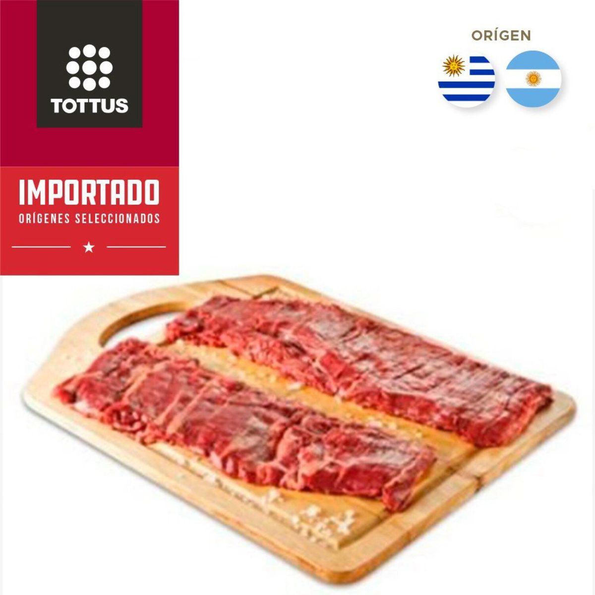 TOTTUS IMPORTADO - Entraña Importado Cat-V Vacío