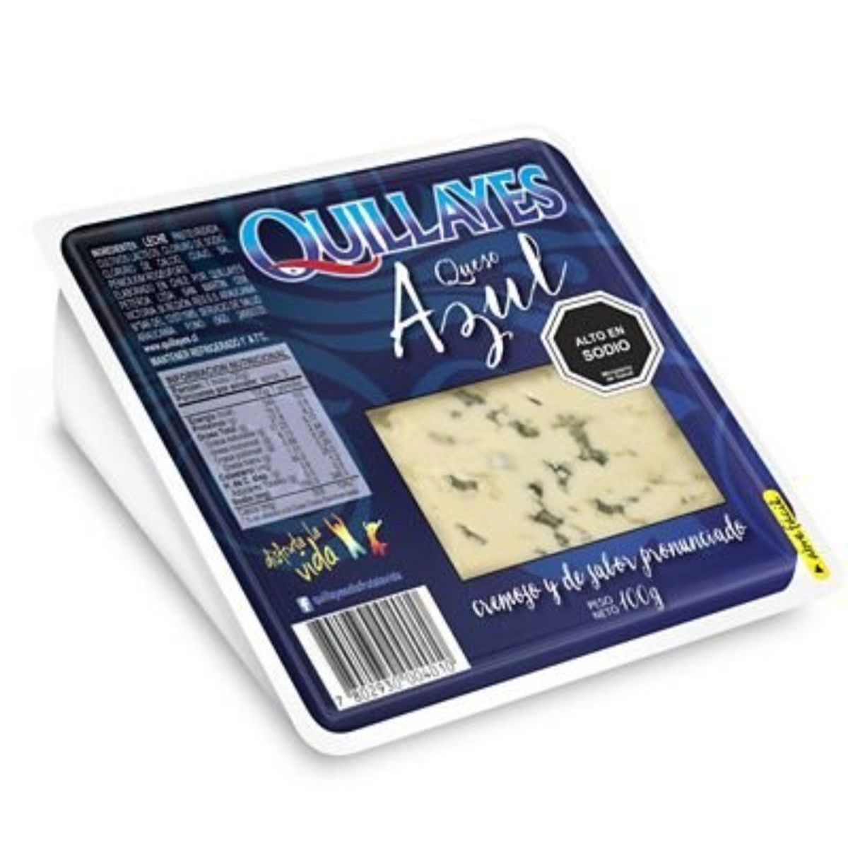 QUILLAYES - Queso Azul Trozo Quillayes