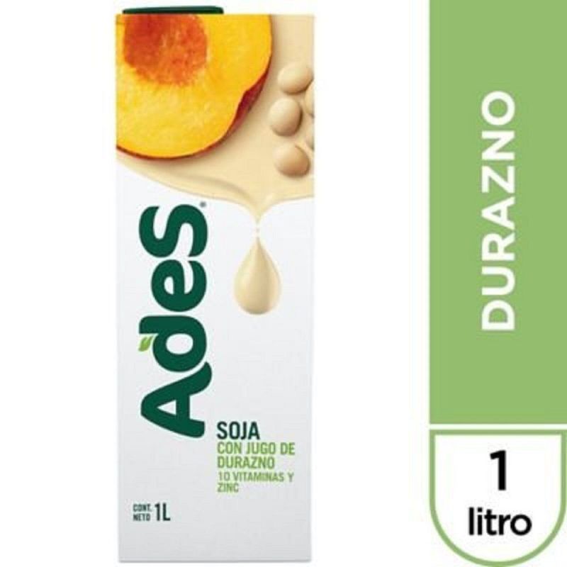 ADES - BEB NUTRITIVA ADES DURAZNO 1LT