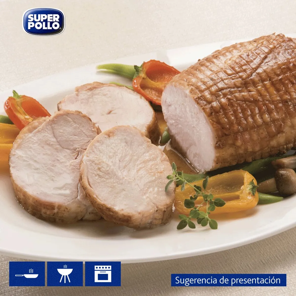 SUPER POLLO - Pechuga de Pollo Deshuesada Natural