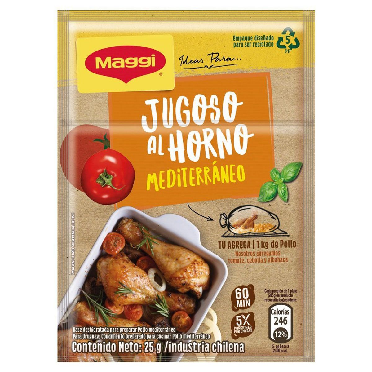 MAGGI - MAGGI JUGOSO POLLO MEDITERRANEO 25G