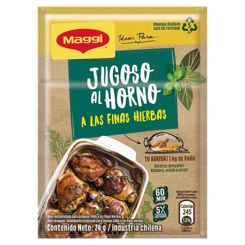MAGGI - MAGGI JUGOSO POLLO HIERBAS 24G