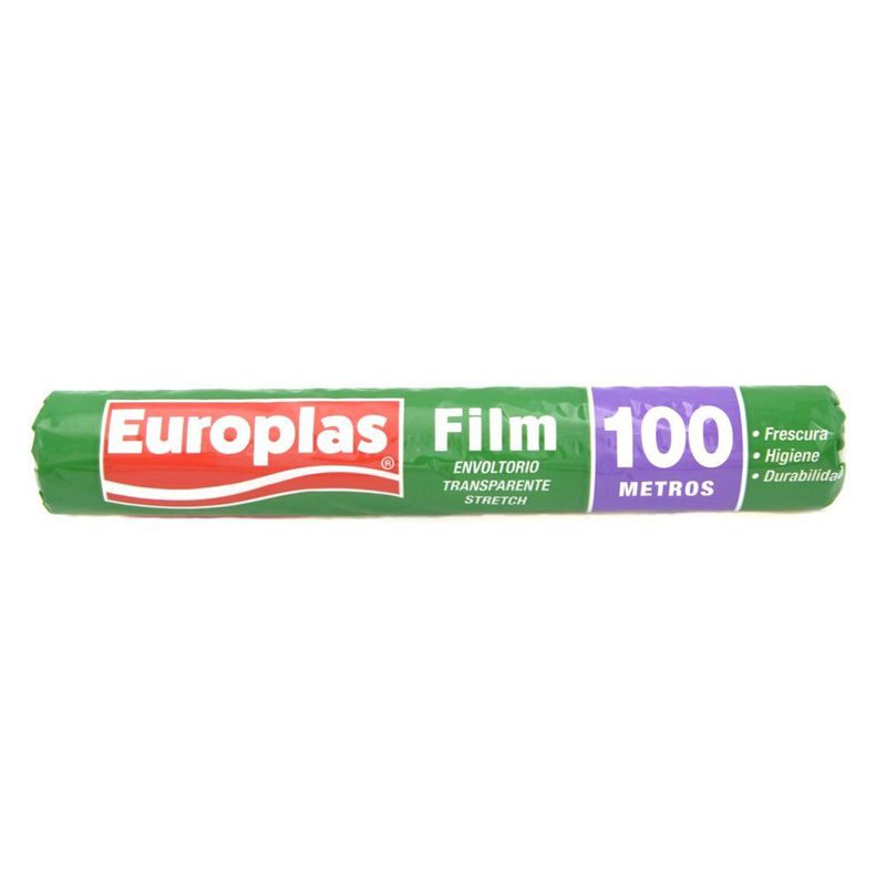 EUROPLAS - Film Plástico 100 Mt Europlas