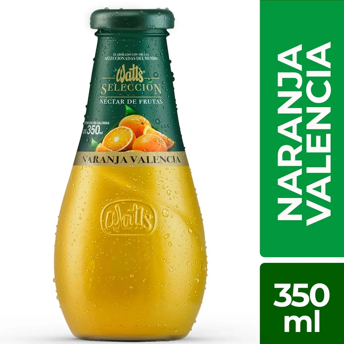 WATTS - Néctar Selección Naranja Valencia Botella Watts 350 ml