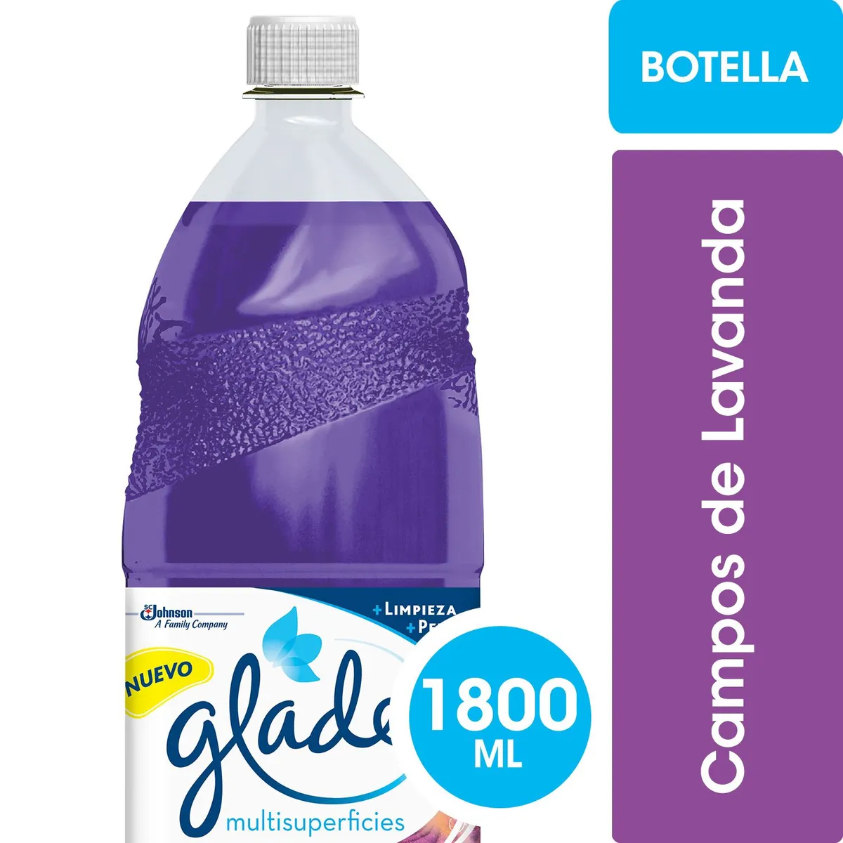 GLADE - Limpiador Pisos y Multisuperficies  Glade Lavanda 1.8 lt