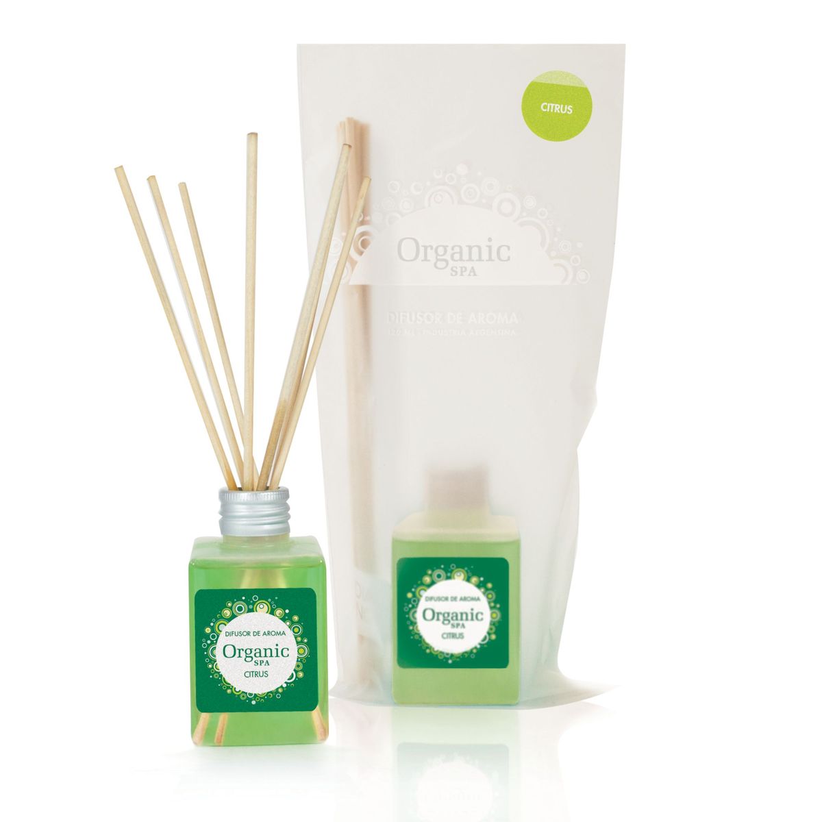 ORGANIC SPA - Difusor Ambiental 120ML Verbena Fresias