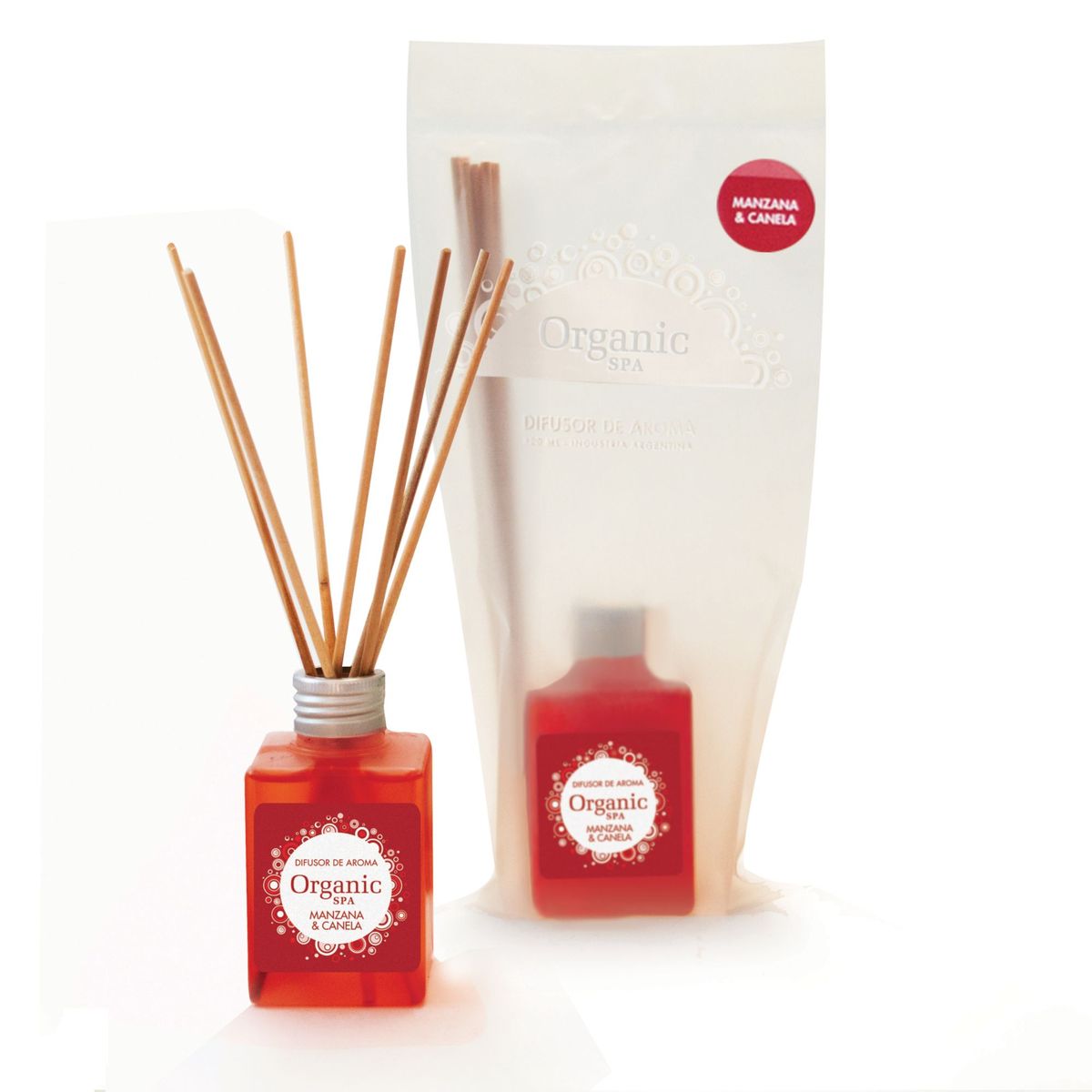 ORGANIC SPA - DIFUSOR AROMAS MANZ CANELA 120ML