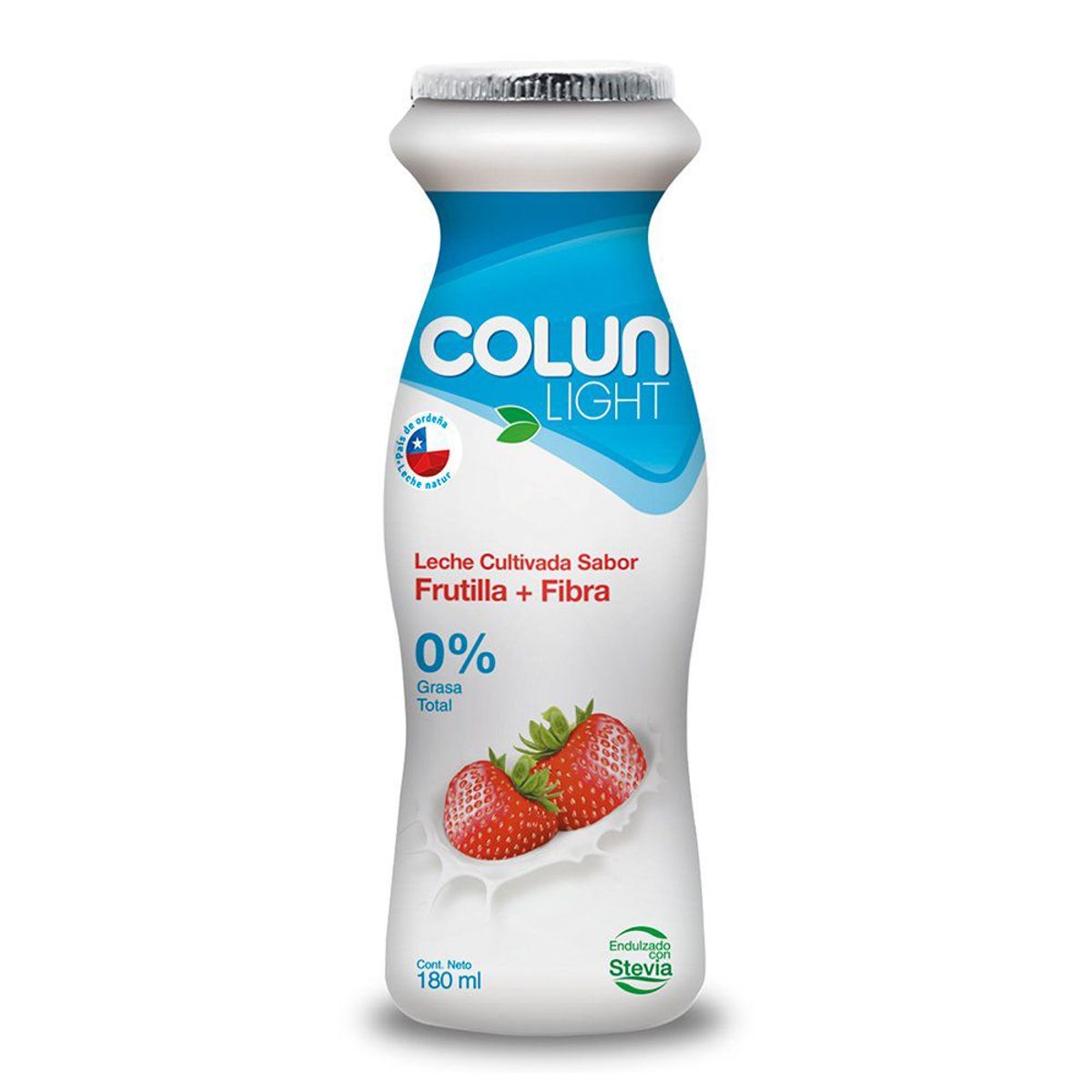 COLUN - Leche Cultivada Light Sabor Frutilla