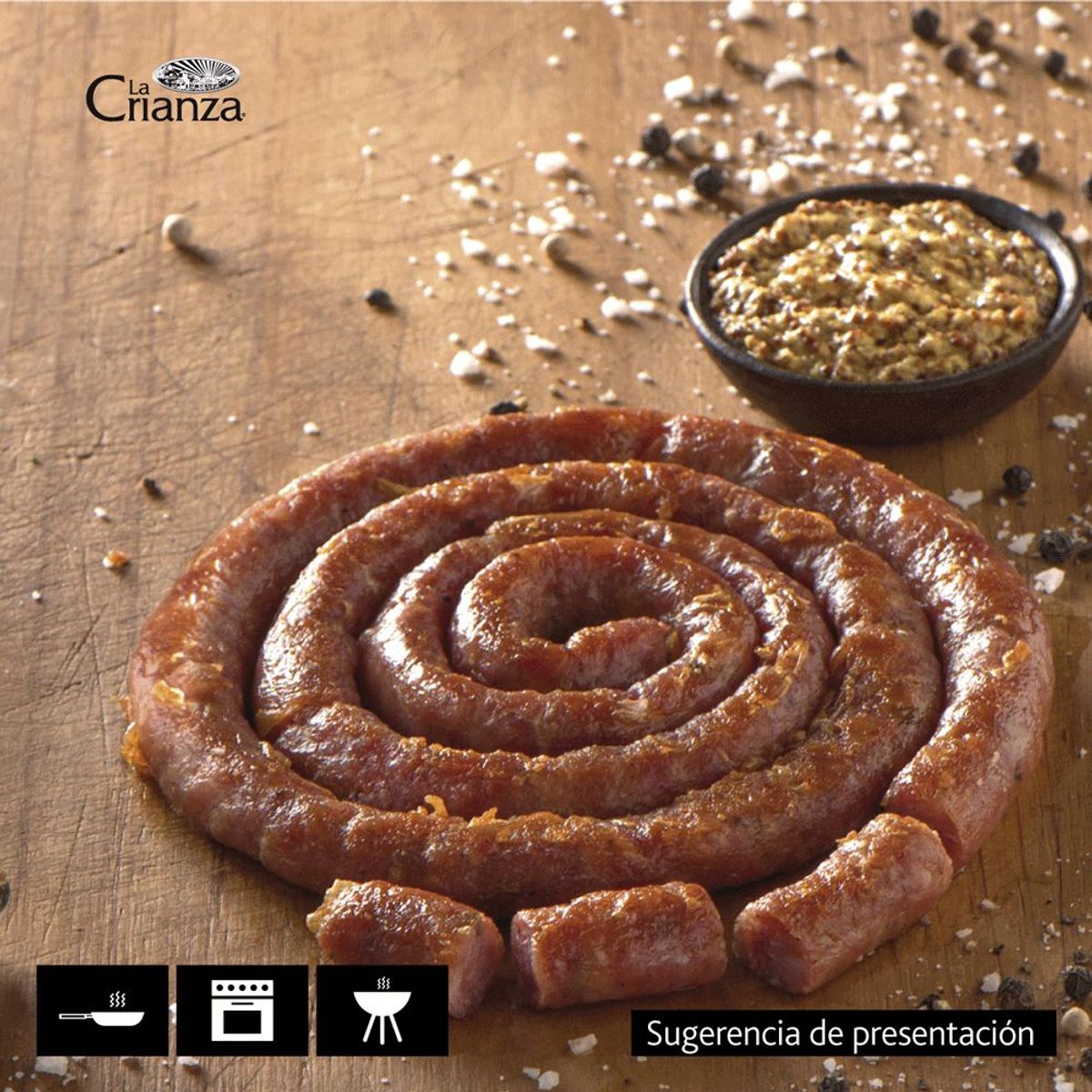 LA CRIANZA - Butifarra de Campo La Crianza 285 g