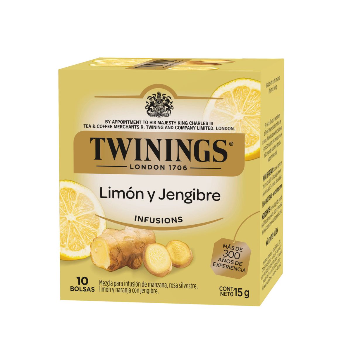 TWININGS - Infusión Limón Jengibre