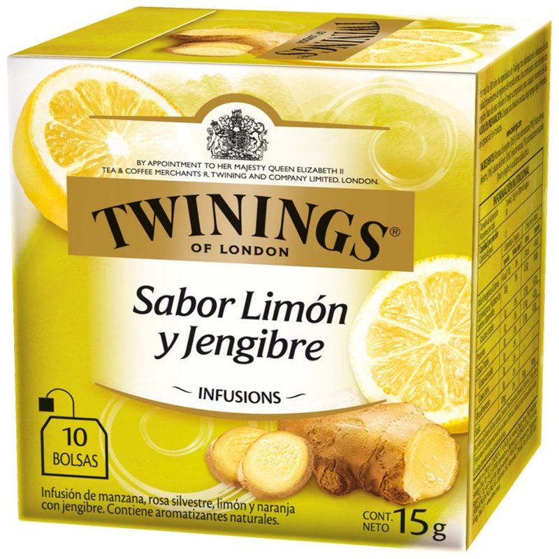 TWININGS - Infusión Limón Jengibre
