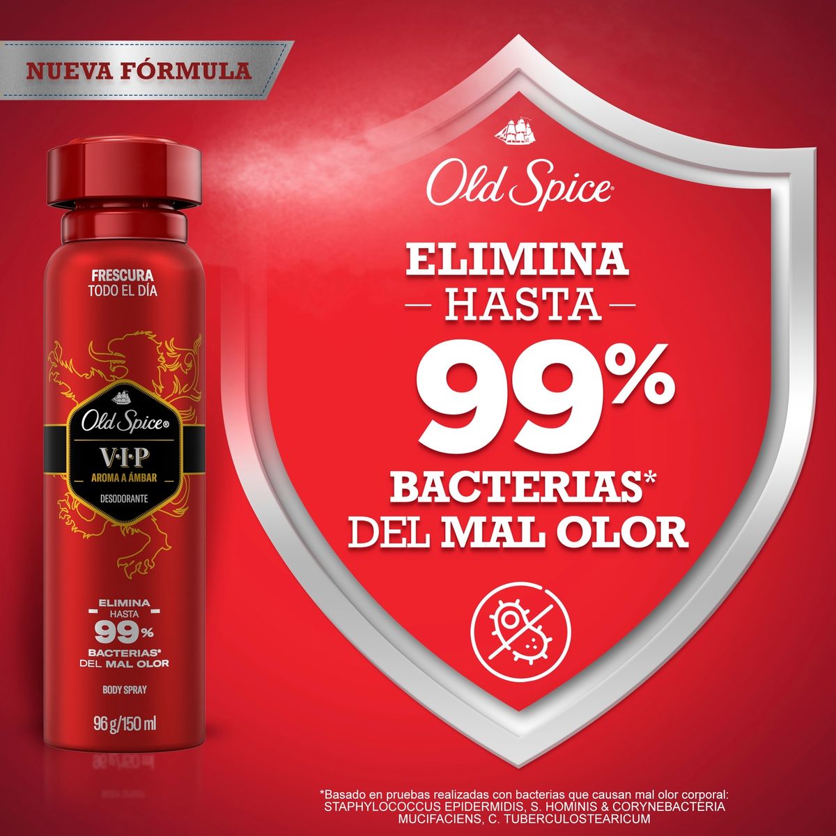 OLD SPICE - DESOD SPRAY VIP 150 M OLD SPICE