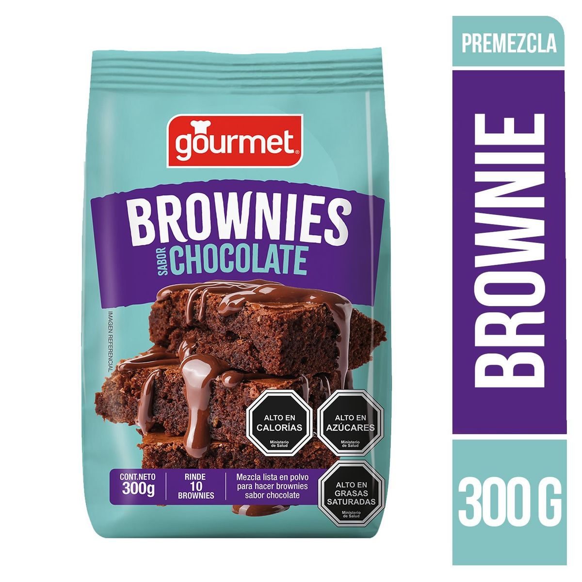 GOURMET - Premezcla para Brownie Gourmet 300 g
