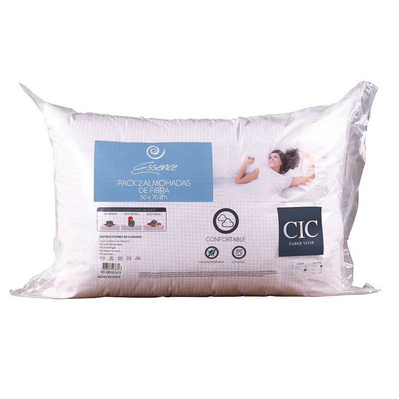 CIC - Pack 2 Almohadas 50 x 70 cm
