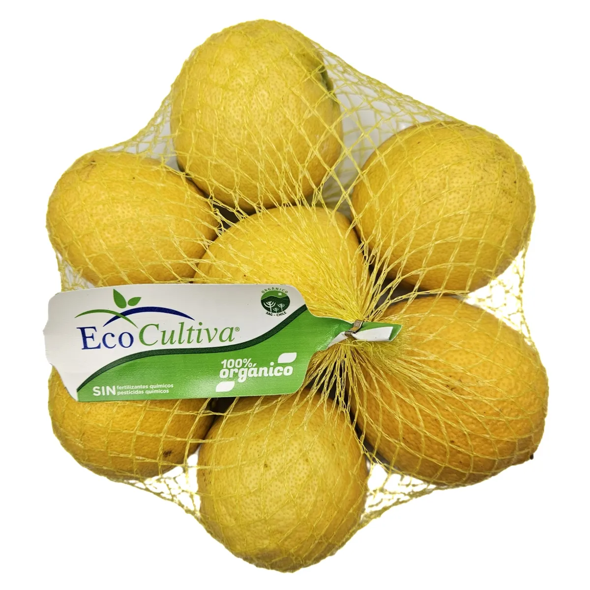 ECOCULTIVA - Limón Orgánico en Malla 1 Kg