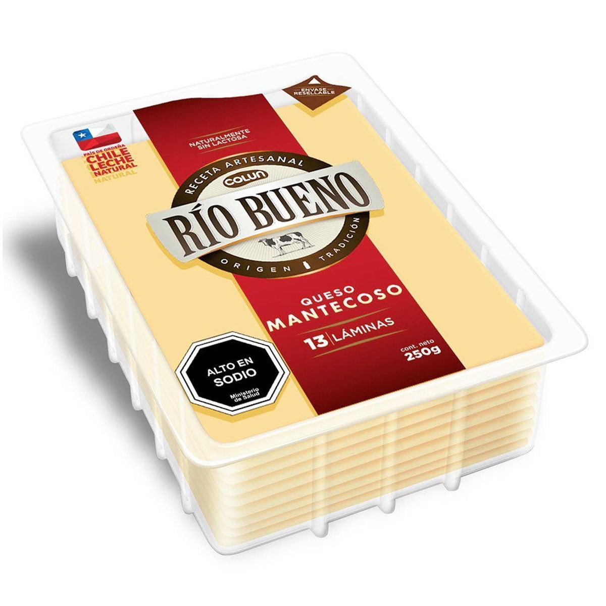 RIO BUENO - Queso Mantecoso Laminado Río Bueno