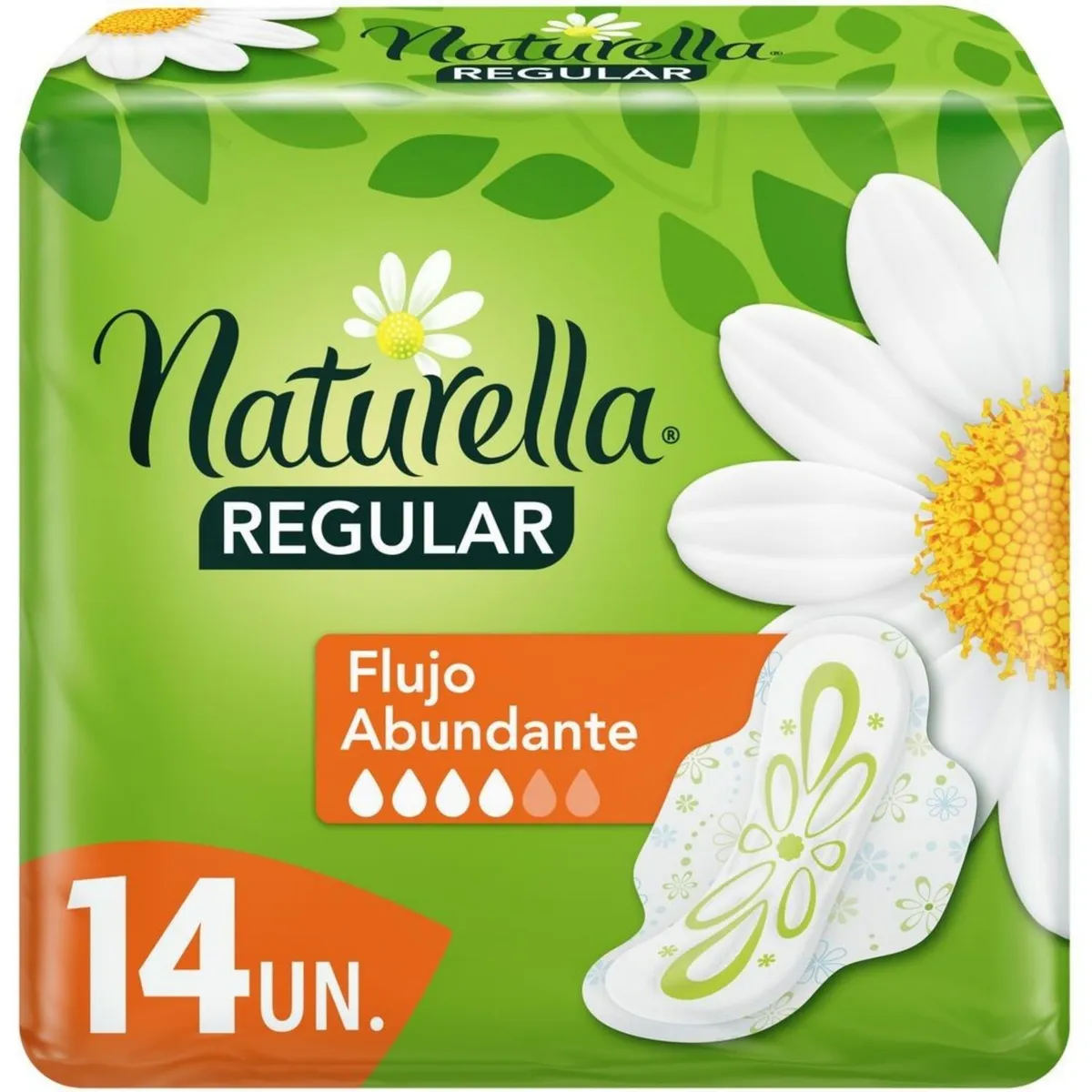 NATURELLA - Toallas Higiénicas Femeninas Normal Día Naturella 14 Un