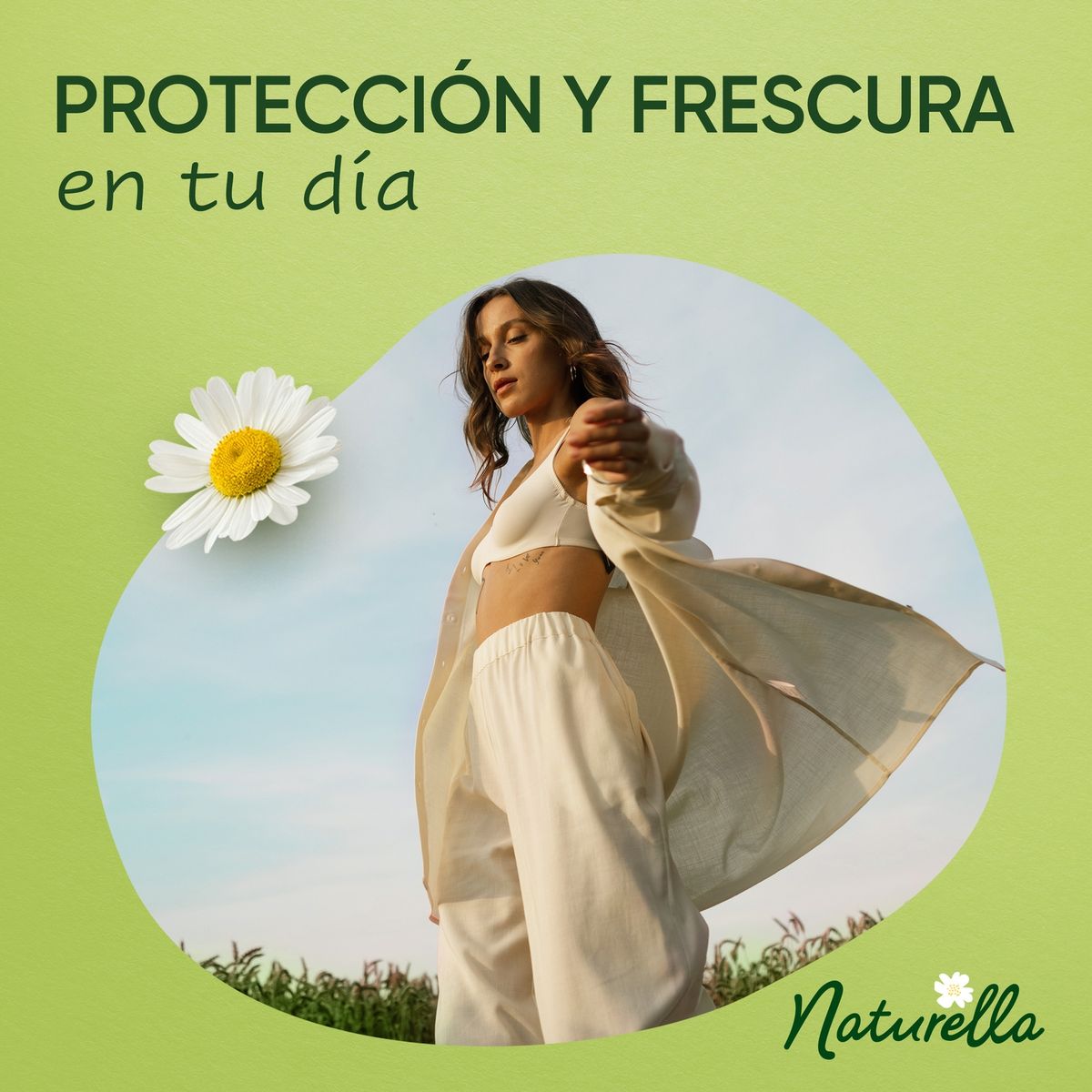 NATURELLA - Toallas Higiénicas con Alas Naturella 14 un