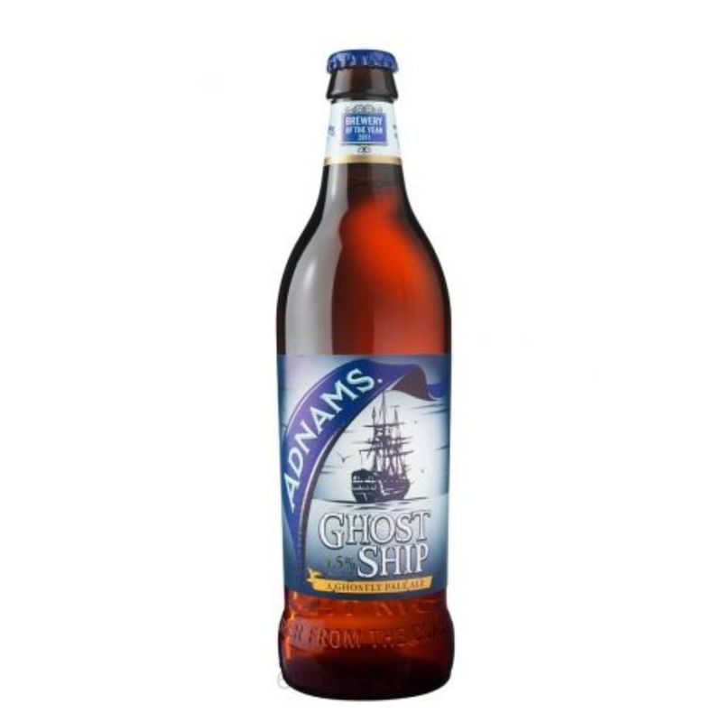  - CERVEZA BOTELLA GHOST SHIP ADNAMS 500ML