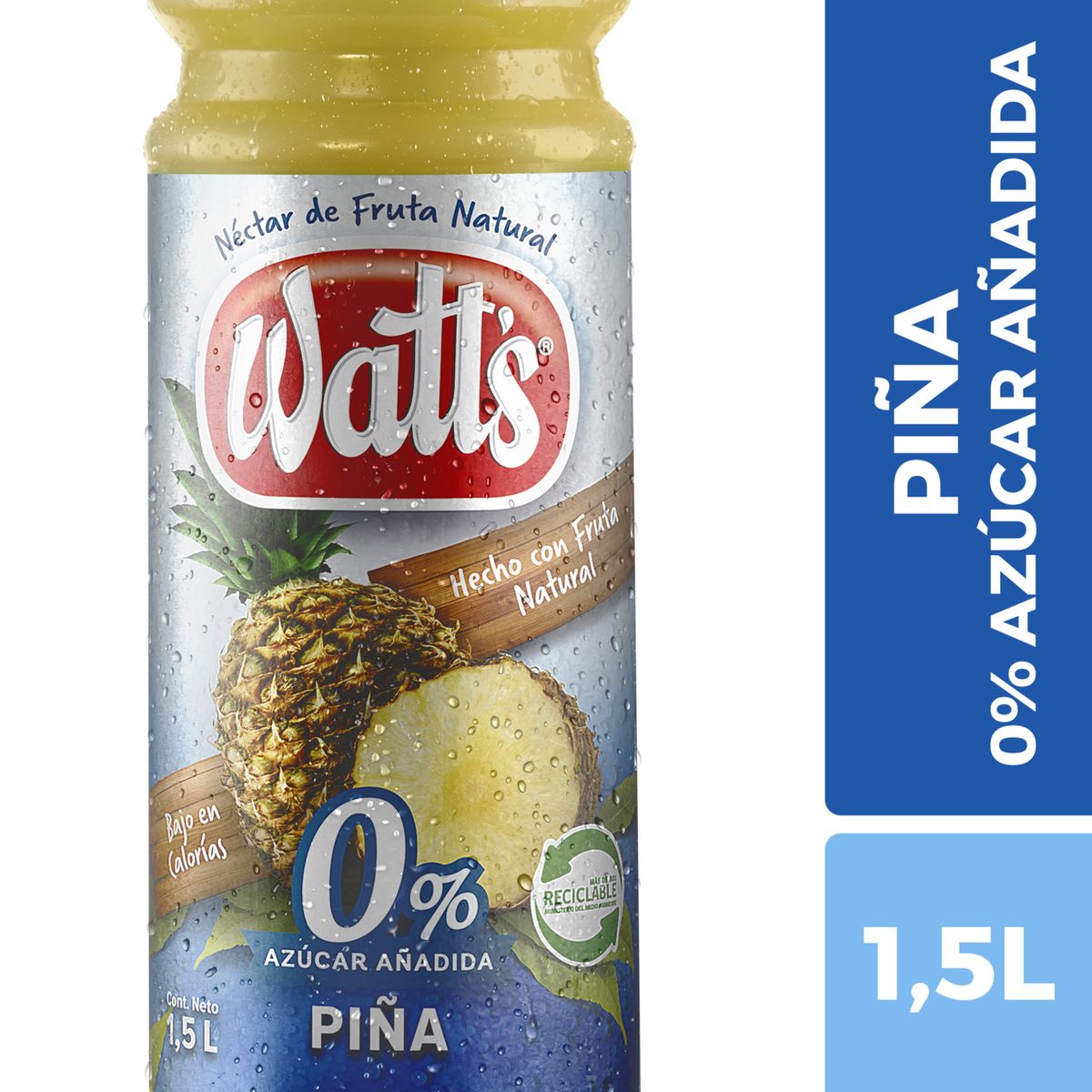WATTS - Néctar de Piña Light Watts 1.5 L