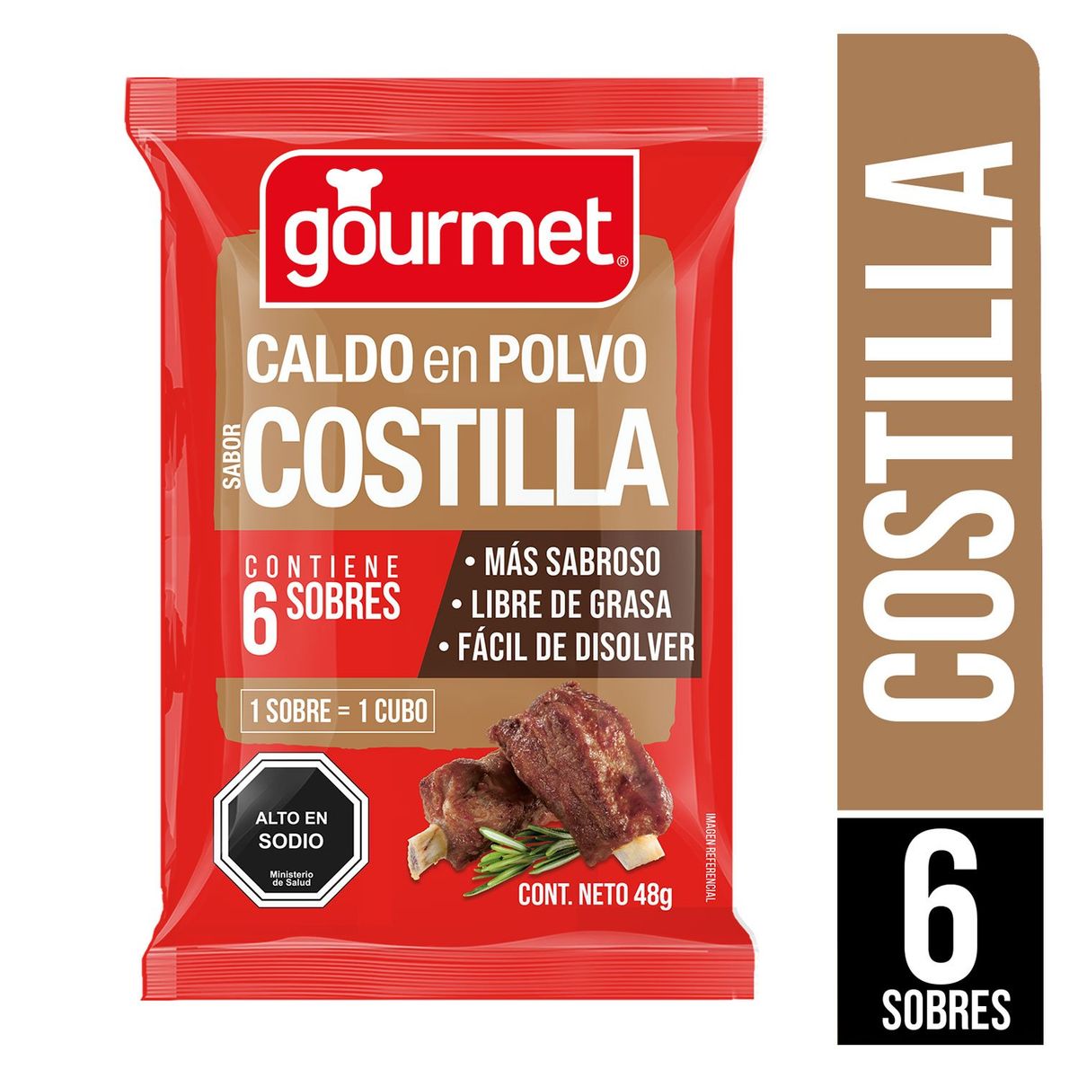 GOURMET - Caldos Costilla Polvo