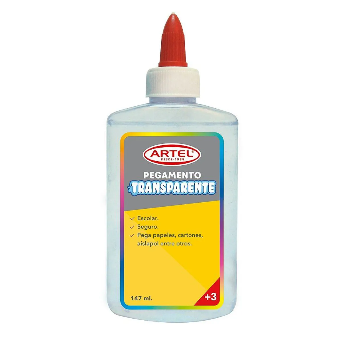ARTEL - PEGAMENTO ESCOLAR TRANSPARENTE 147ML