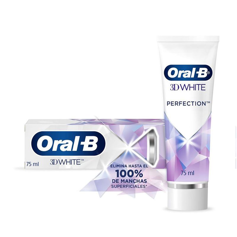 ORAL B - Pasta de Dientes 3D White Perfection