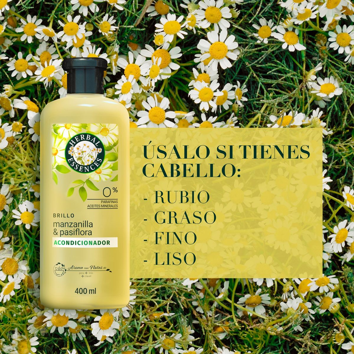HERBAL ESSENCES - Acondicionador shine