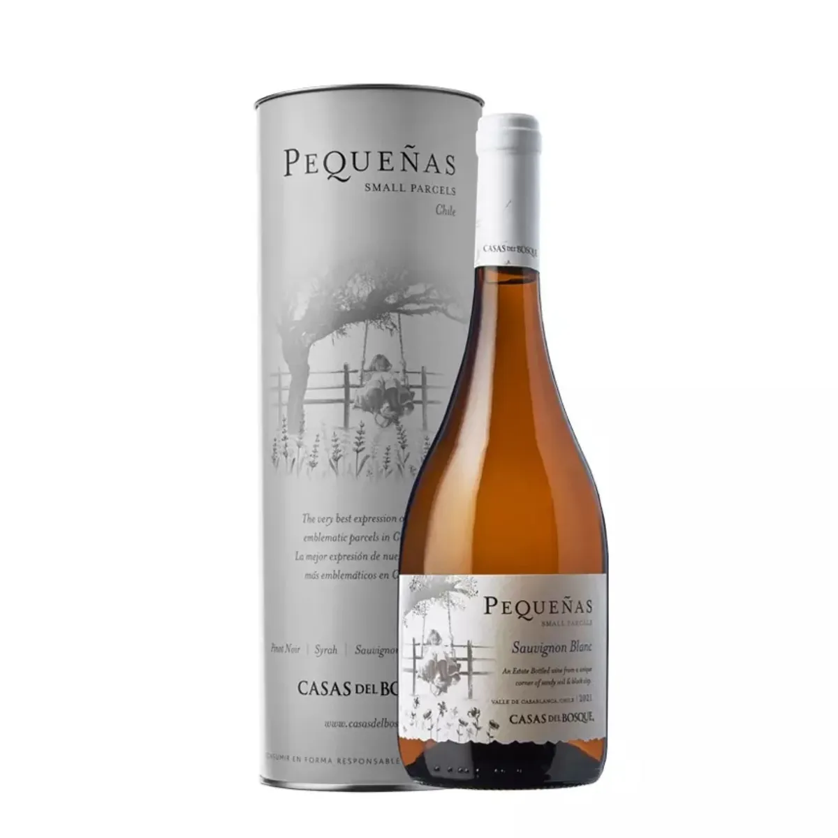  - VINO SAUV BLANC PEQUENAS P 750 CC 15G GL