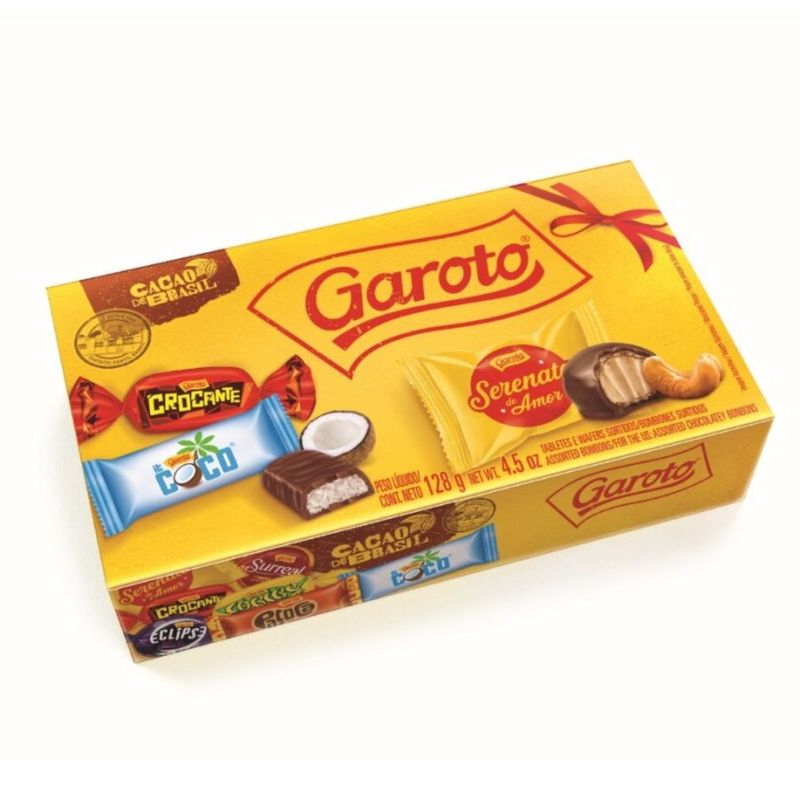 GAROTO - Chocolates Garoto Surtido 128 g