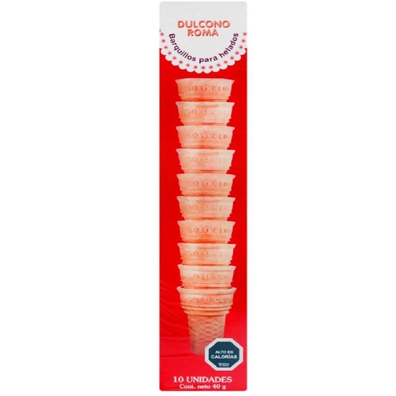 DULCONO ROMA - Barquillitos para Helados