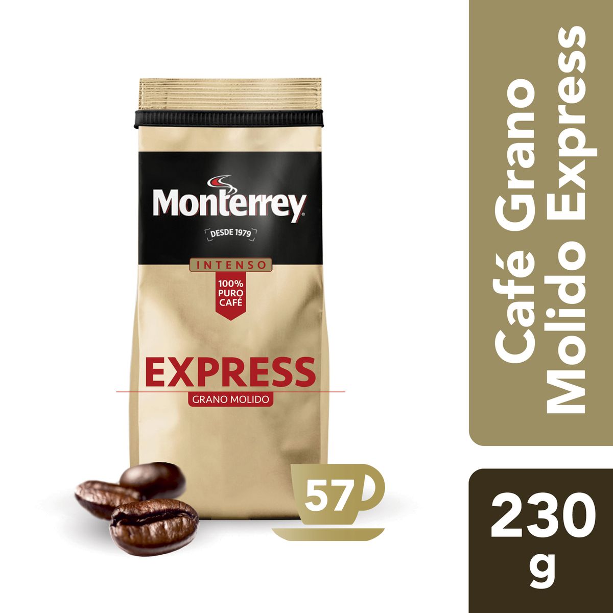 MONTERREY - Café Grano Molido Express Monterrey 230 g