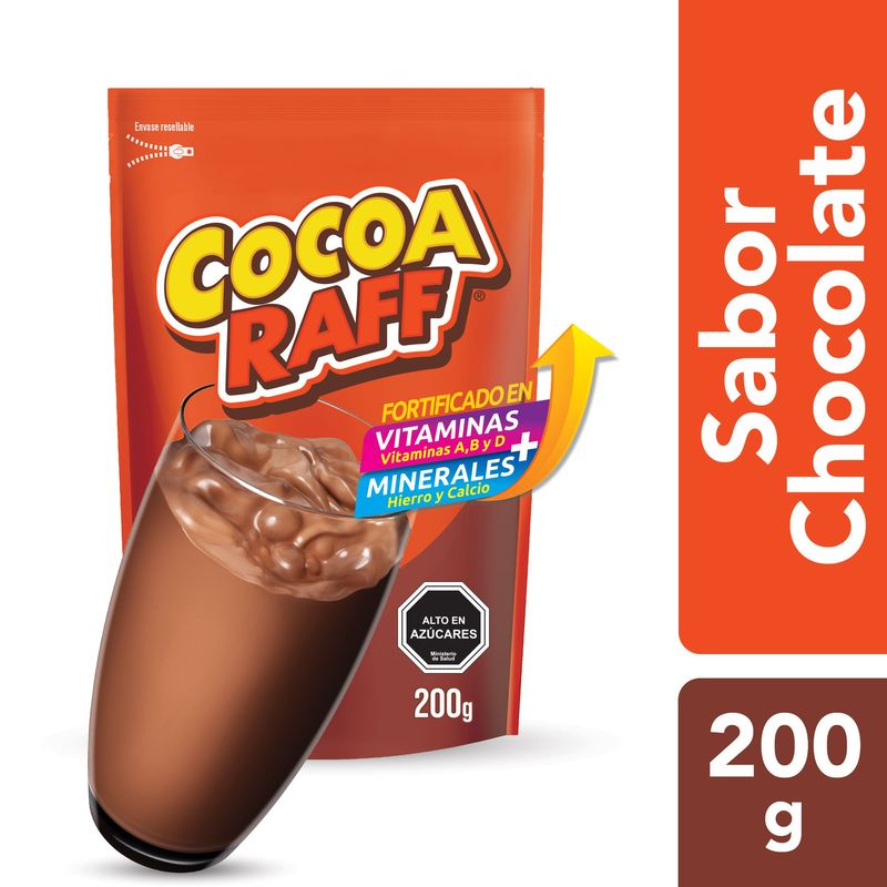 COCOA RAFF - Saborizante en Polvo Chocolate Cocoa Raff 200 g