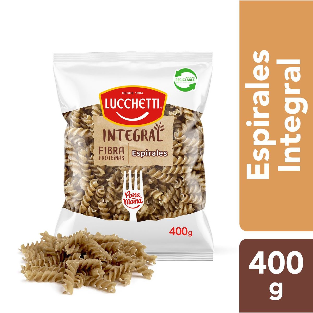 LUCCHETTI - ESPIRALES INTEGRAL LUCCHETTI 400GR