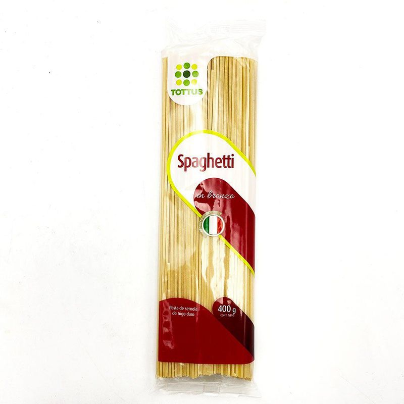 TOTTUS - SPAGUETTI 400 AL BRONCE GR TOTTUS