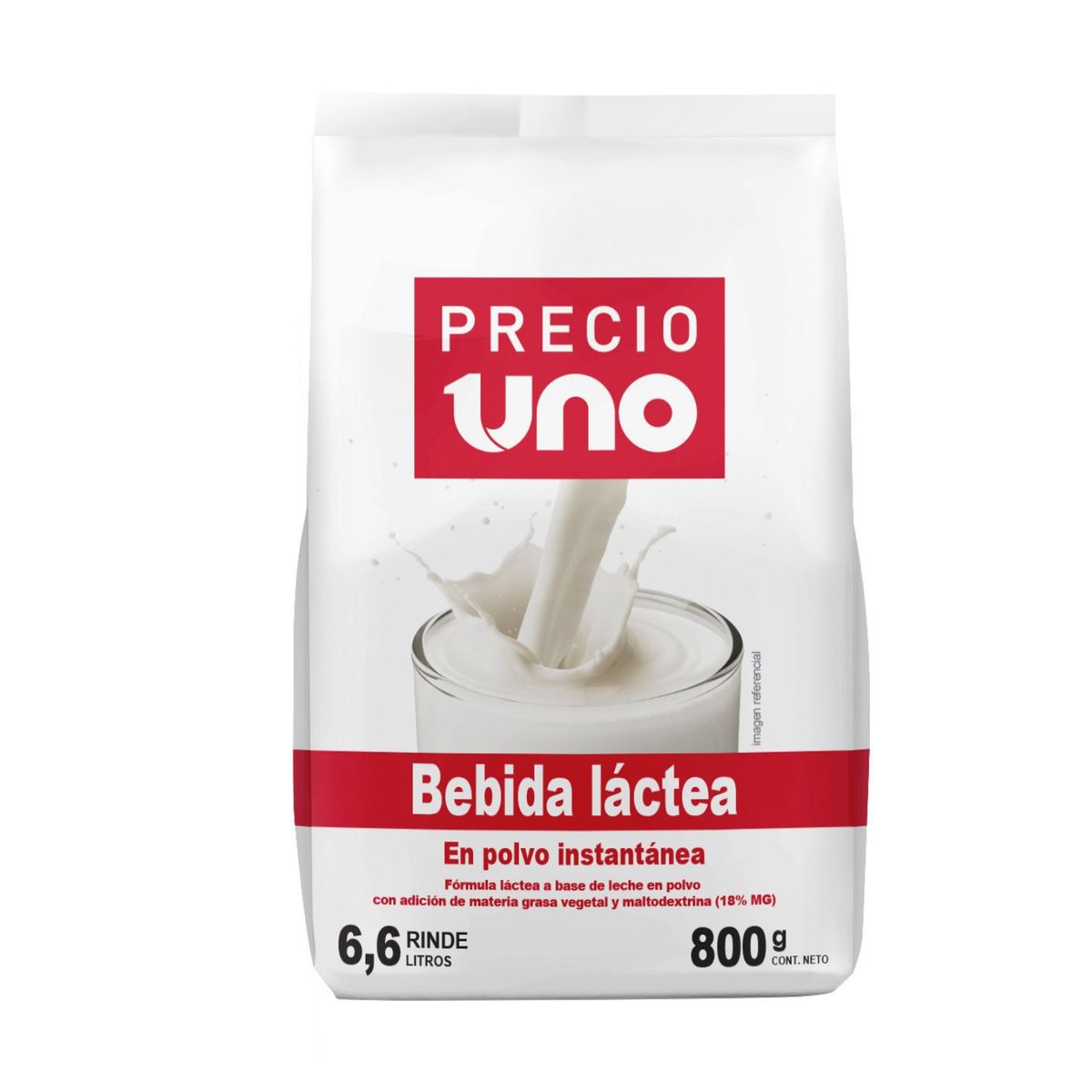 PRECIO UNO - Bebida Lactea 18 MG.