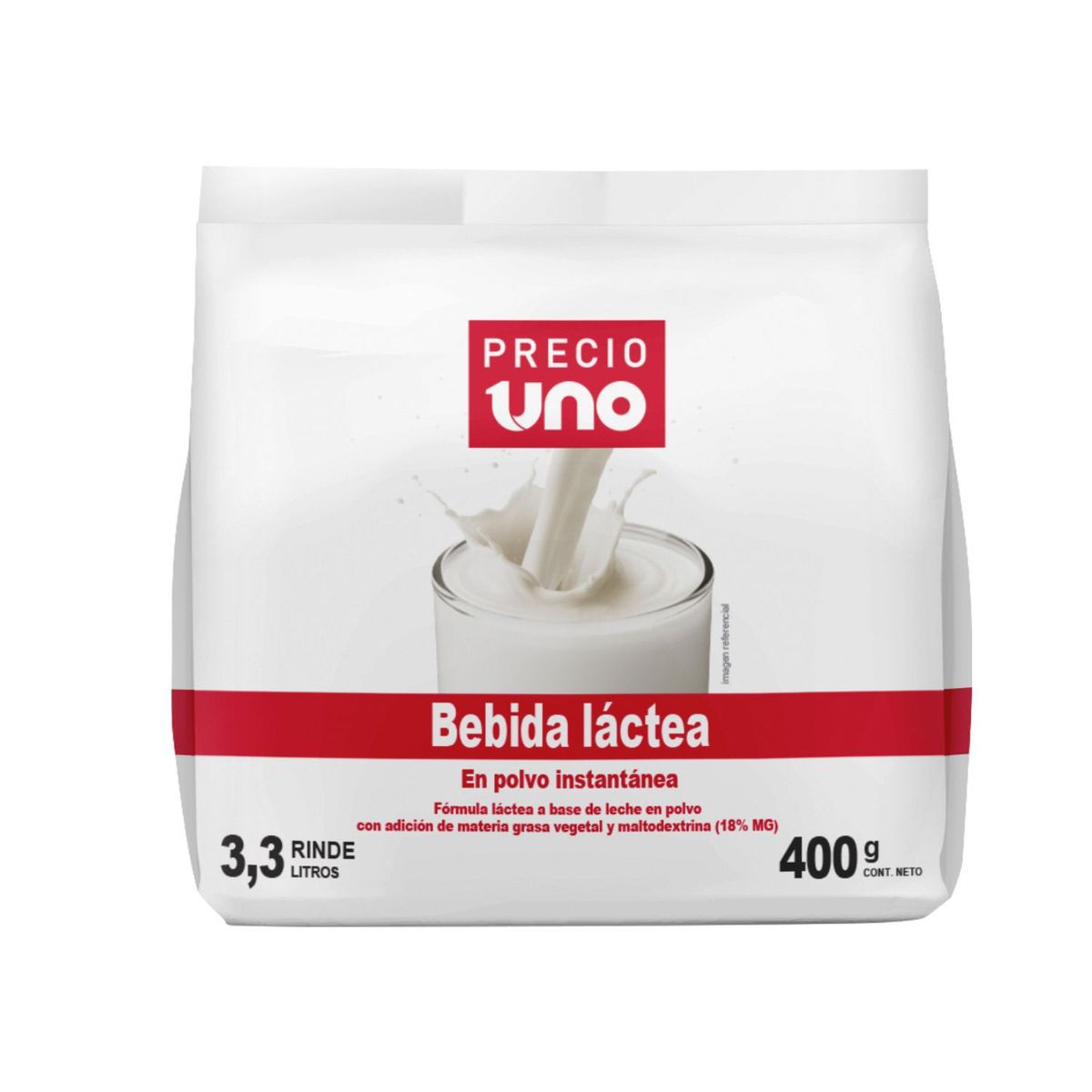 PRECIO UNO - Bebida Lactea 18 MG.