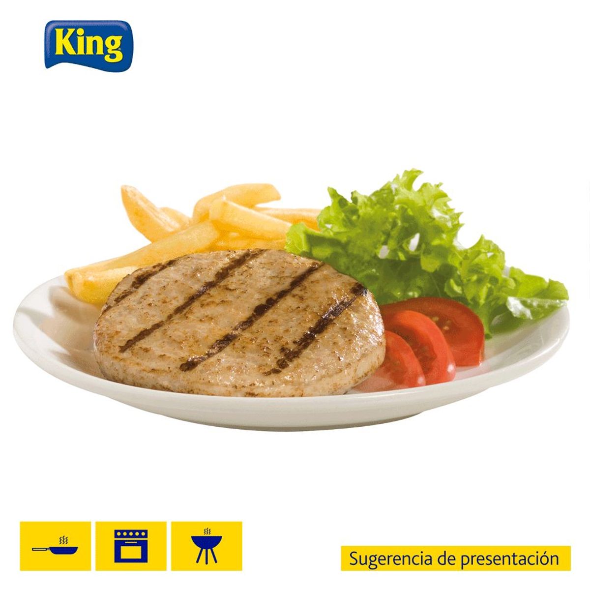 KING - Hamburguesa Pollo