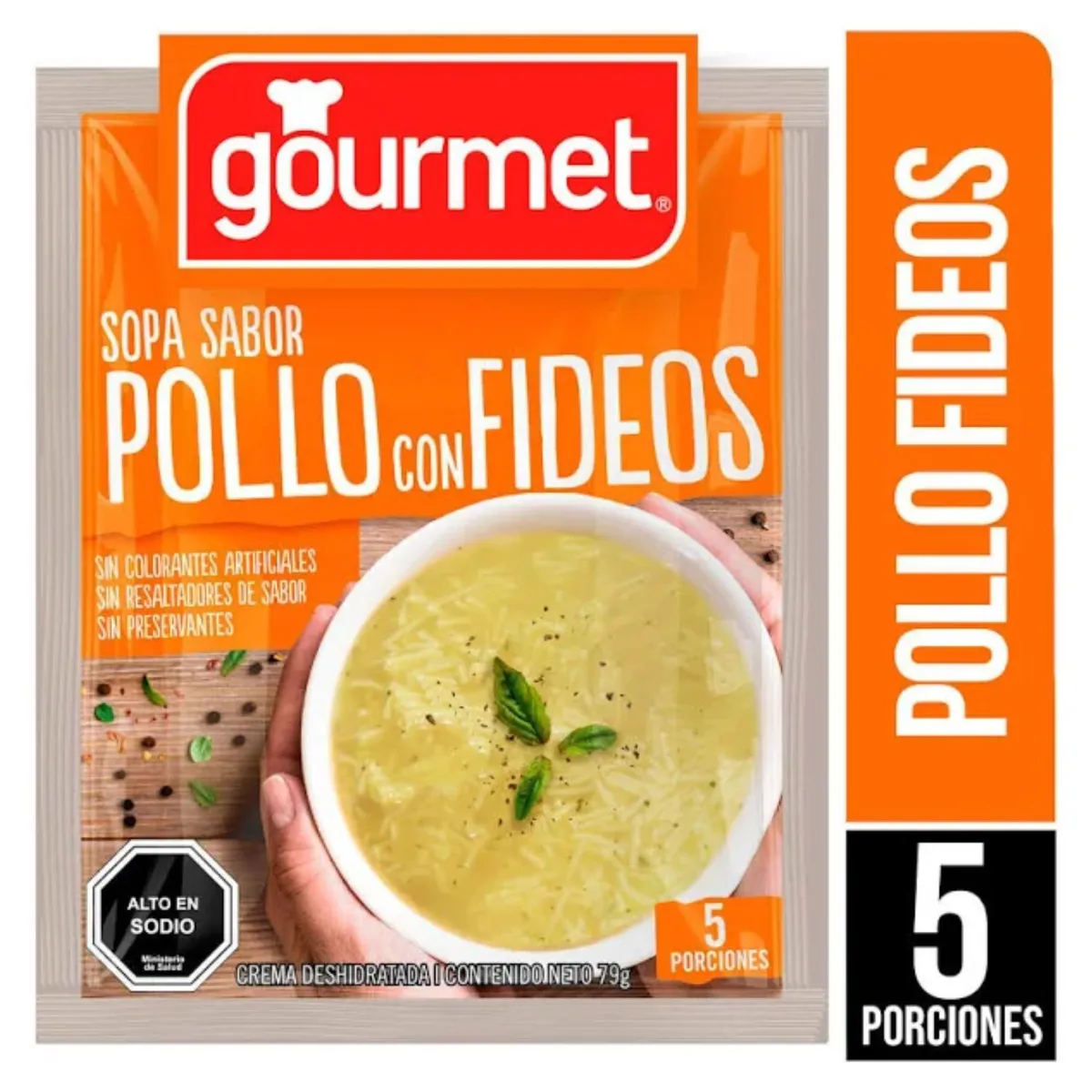 GOURMET - Sopa Pollo Fideos