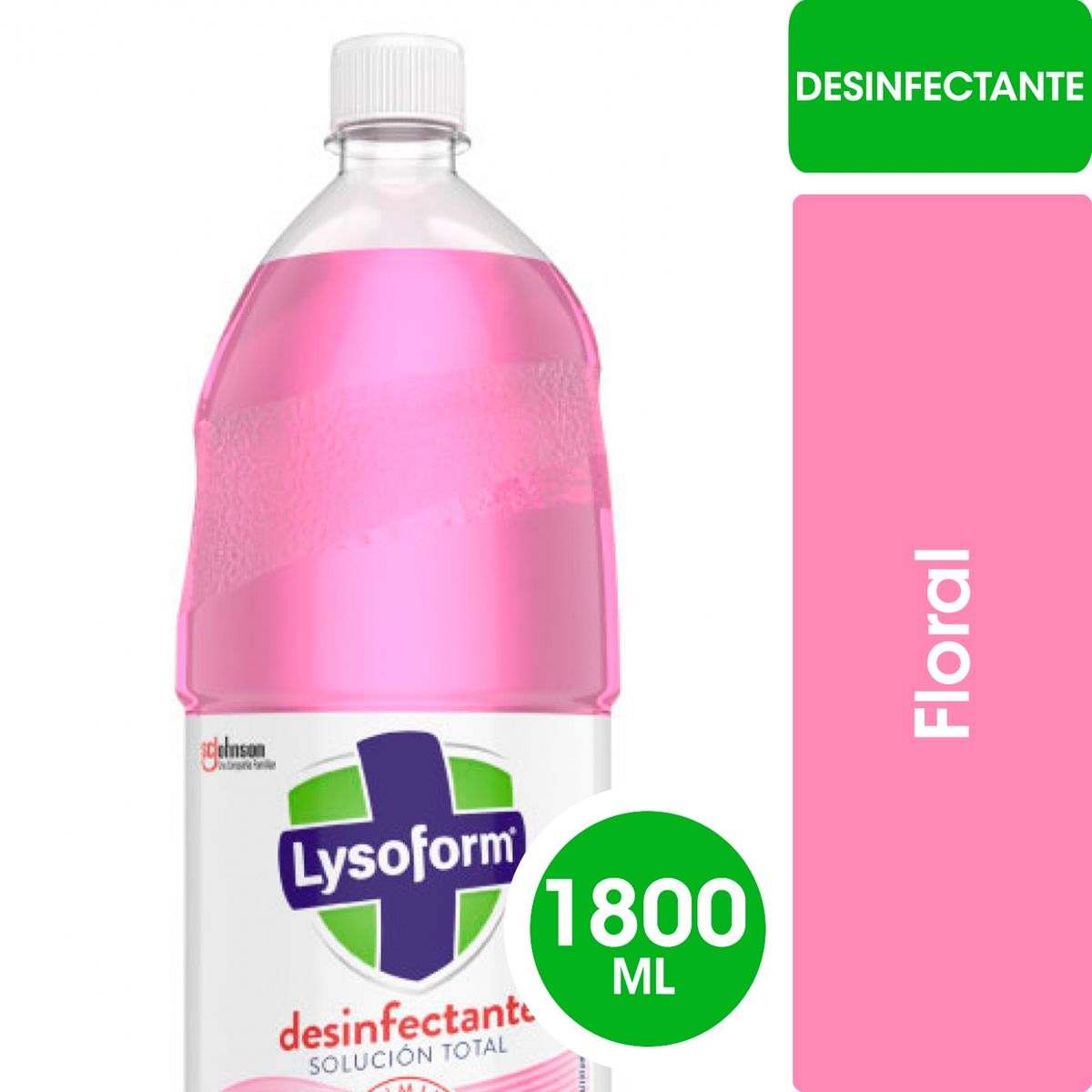 LYSOFORM - Limpiador Líquido Desinfectante de Superficies Lysoform Floral Perfection 1.8 L