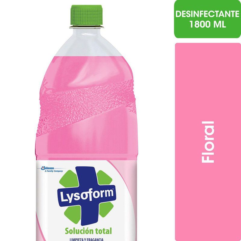 LYSOFORM - Limpiador Líquido Desinfectante de Superficies Lysoform Floral Perfection 1.8 L