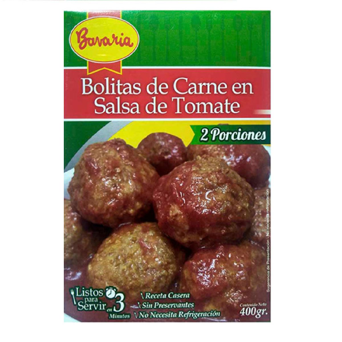 BAVARIA - Conserva Bolitas de Carne Bavaria 400 g