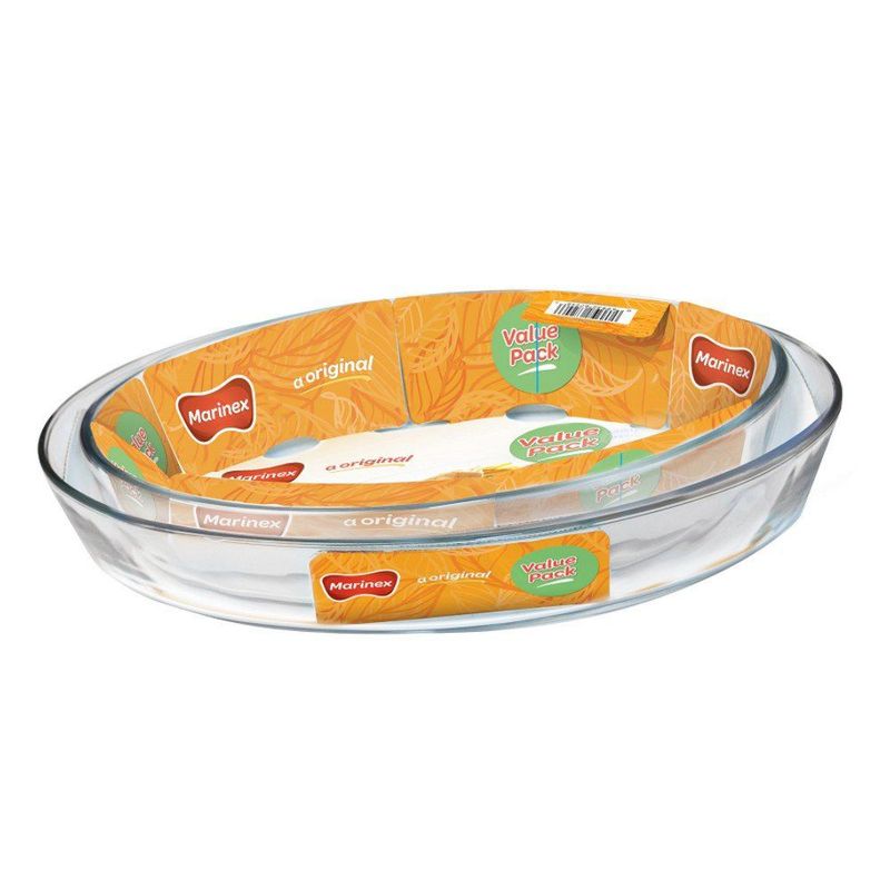 MARINEX - Pack Asadaderas Ovaladas 1.6L 2.4L